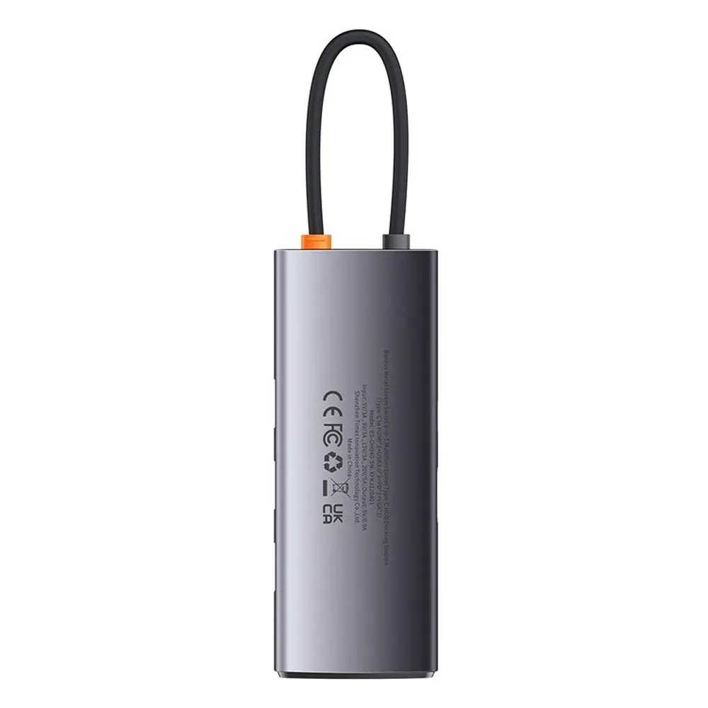 BASEUS adapter HUB 6in1 Type C WKWG030013/BS-OH040 0,15 m gray - Image 10