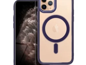 COLOR EDGE MAG COVER case compatible with MagSafe for IPHONE 11 Pro deep purple