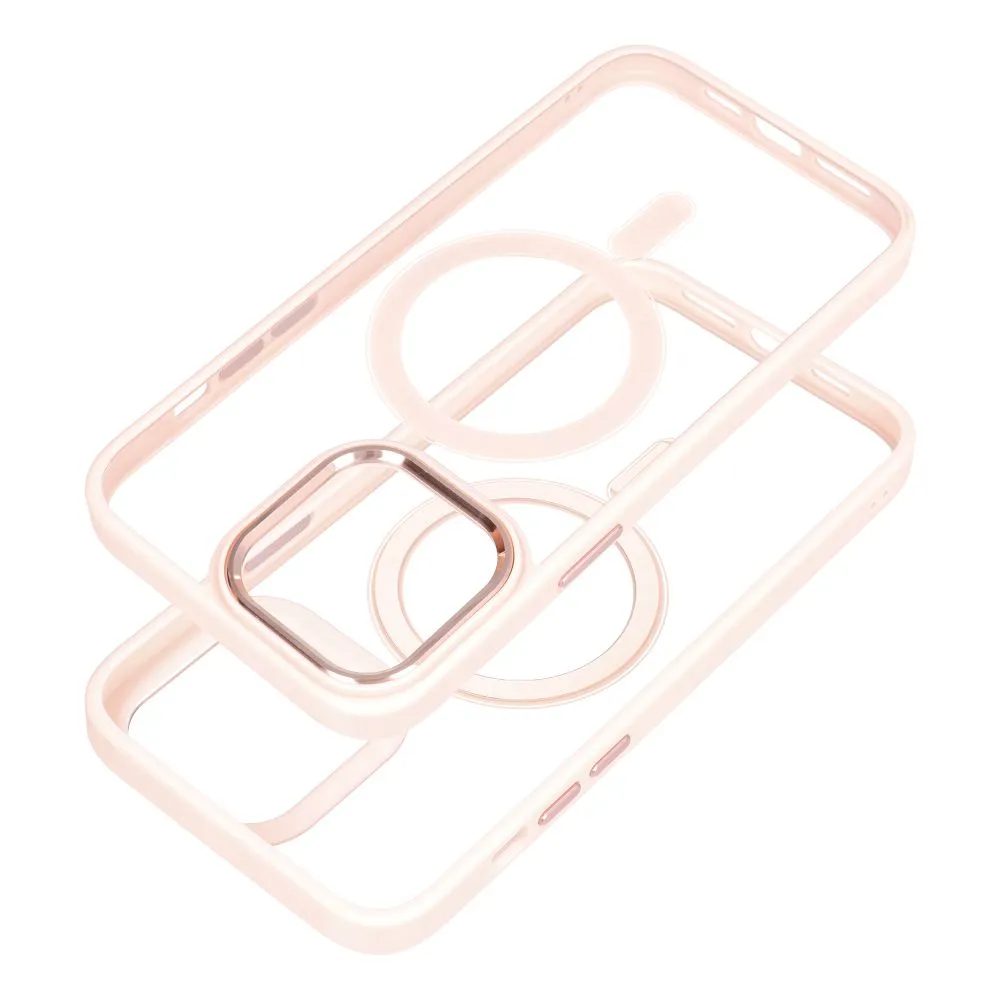 COLOR EDGE MAG COVER case compatible with MagSafe for IPHONE 15 Plus pink - Image 3