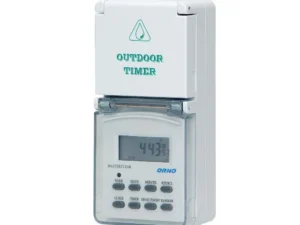 Weekly digital timer with LCD display, IP44 (OR-PRE-432)
