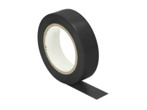 Insulation tape, flame-retardant, black, 15mm wide, 0.13mm thick, 10m long (OR-AE-13214/B/10M)
