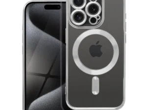 ELECTRO MAG COVER case compatible with MagSafe for IPHONE 15 PRO titanium