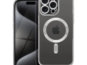 ELECTRO MAG COVER case compatible with MagSafe for IPHONE 15 Pro Max titanium