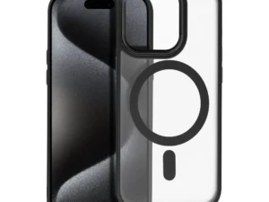 MATTE MAG COVER case compatible with MagSafe for IPHONE 15 Pro black