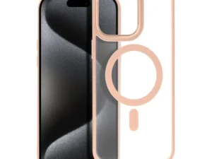 MATTE MAG COVER case compatible with MagSafe for IPHONE 15 Pro Max pink