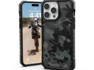 ( UAG ) Urban Armor Gear Pathfinder compatible with Magsafe for IPHONE 15 PRO MAX midnight camo