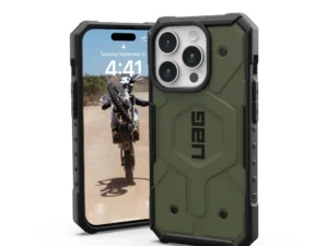( UAG ) Urban Armor Gear Pathfinder compatible with Magsafe for IPHONE 15 PRO olive