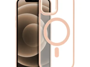 MATTE MAG COVER case compatible with MagSafe for IPHONE 12 / 12 Pro pink