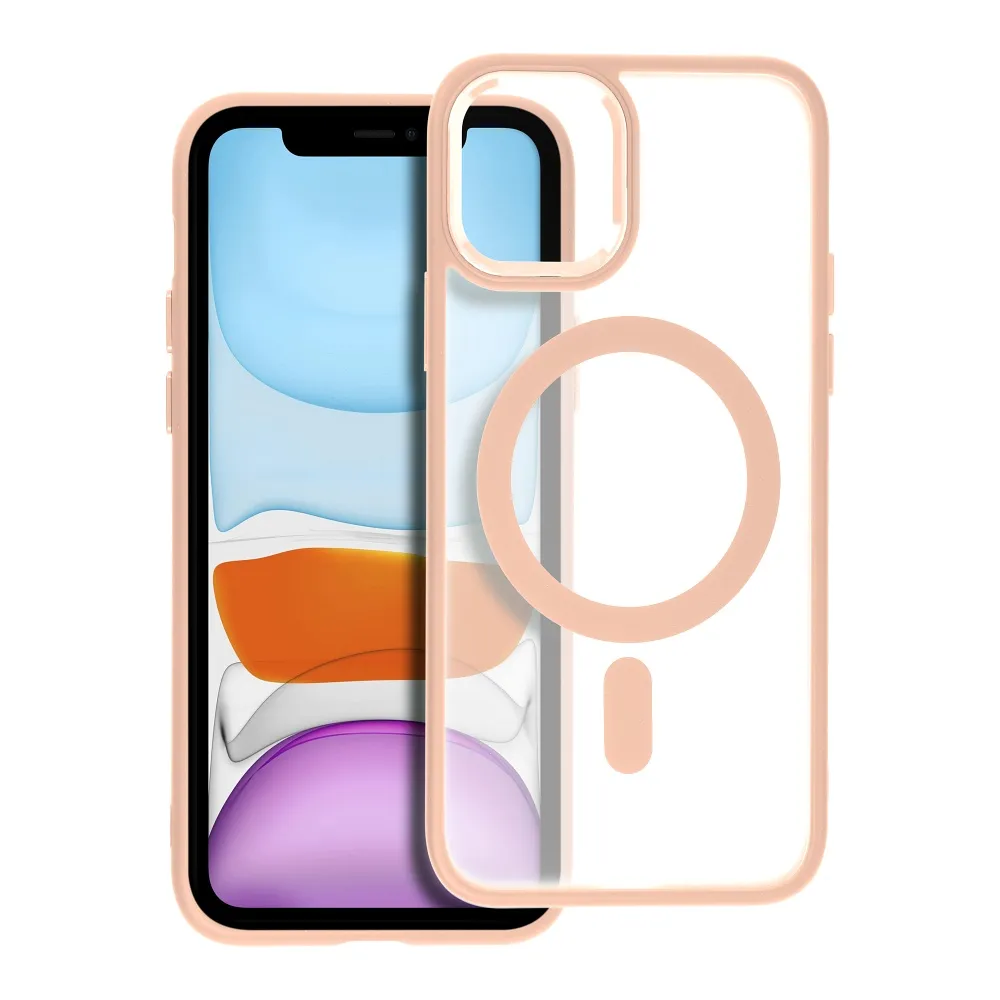 MATTE MAG COVER case compatible with MagSafe for IPHONE 11 Pro pink