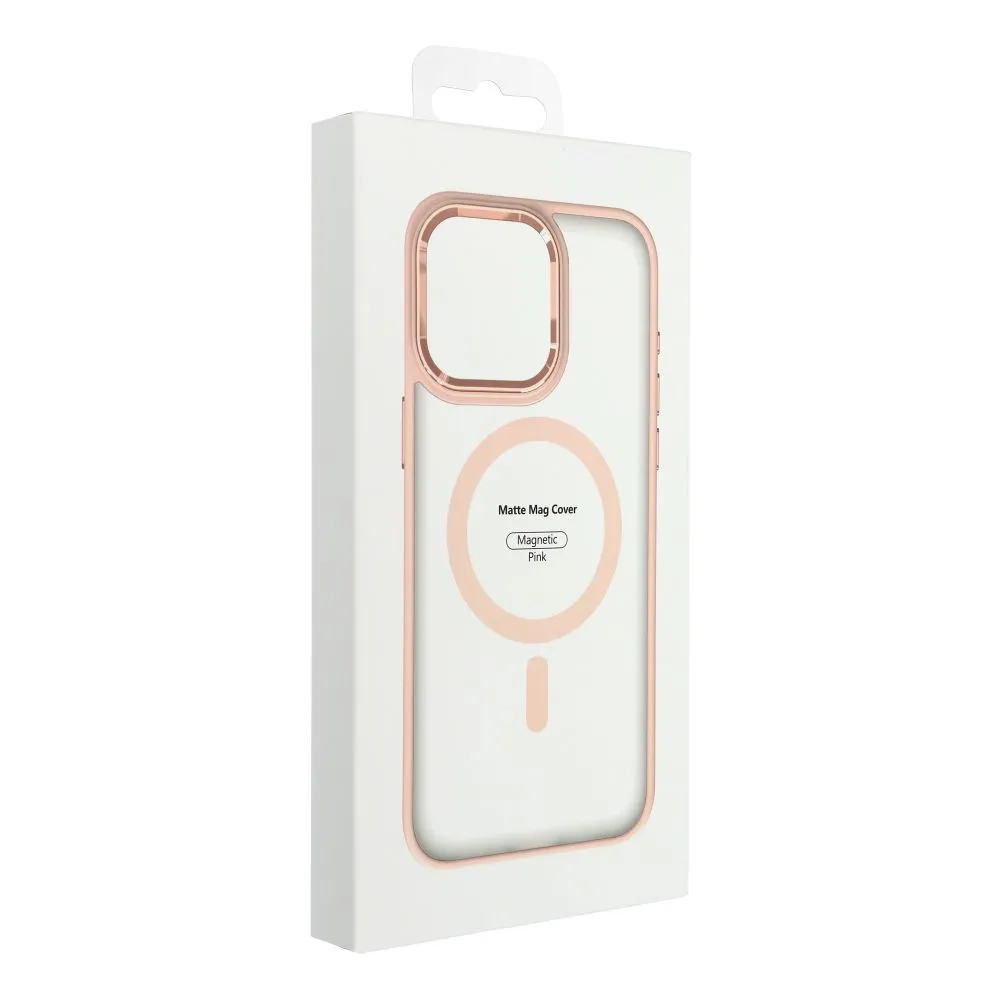 MATTE MAG COVER case compatible with MagSafe for IPHONE 11 Pro pink - Image 6