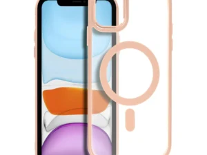 MATTE MAG COVER case compatible with MagSafe for IPHONE 11 pink
