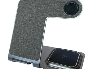 VEGER wireless charger 3in1 Qi 20W Y9 grey