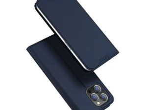 DUX DUCIS wallet case SKIN PRO for IPHONE 15 blue