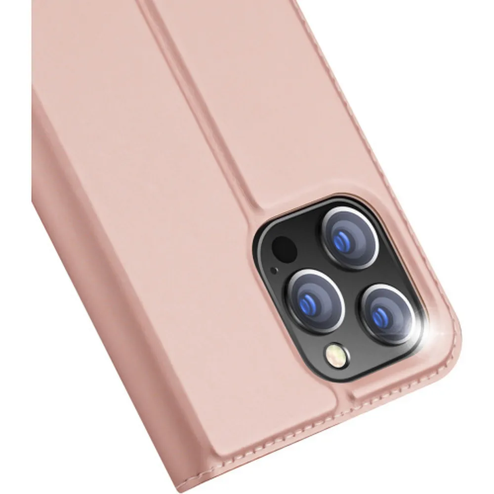 DUX DUCIS wallet case SKIN PRO for IPHONE 15 rose - Image 4