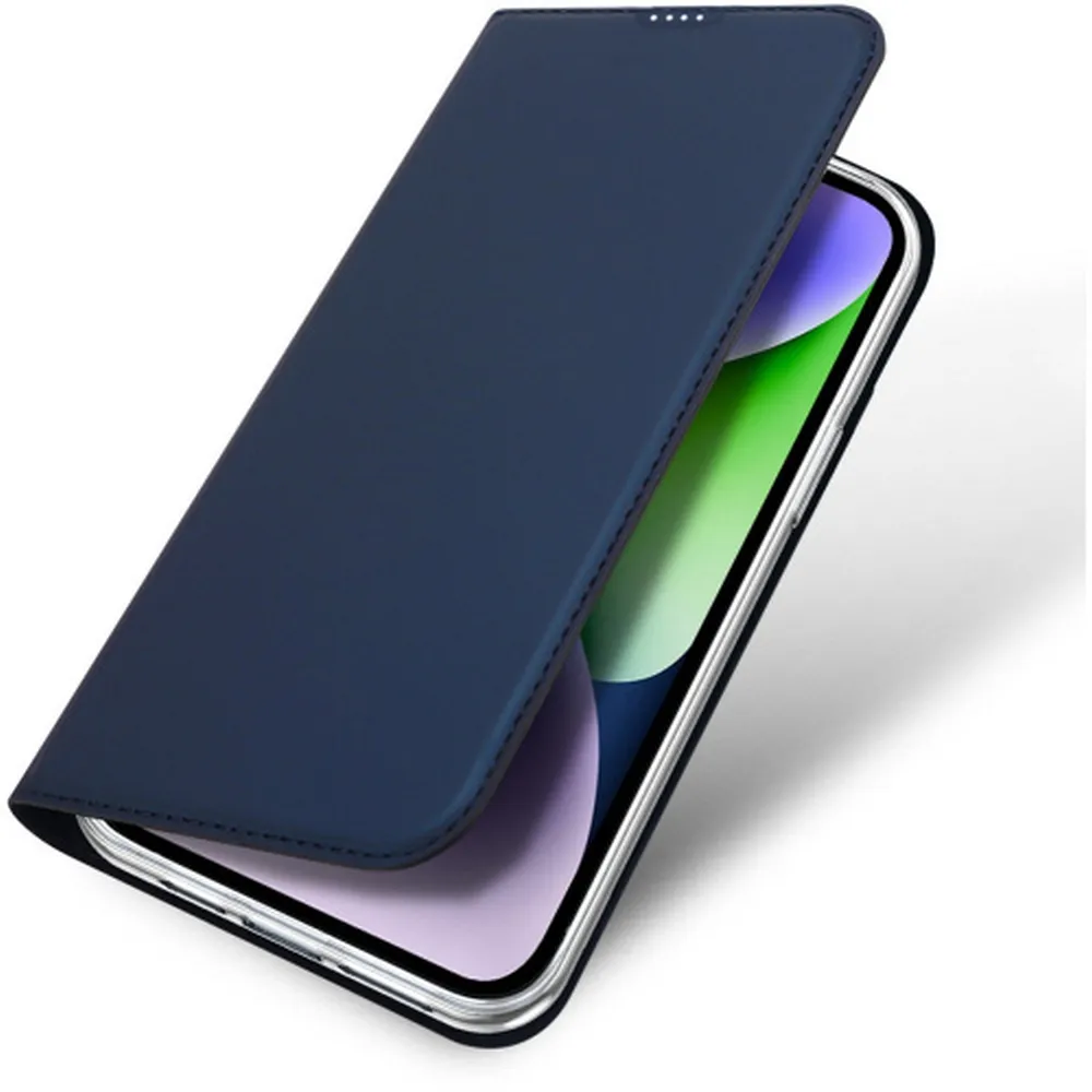 DUX DUCIS wallet case SKIN PRO for IPHONE 15 Plus blue - Image 3