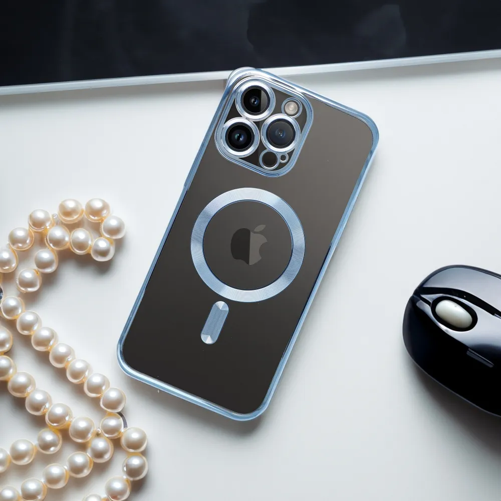 ELECTRO MAG COVER case compatible with MagSafe for IPHONE 11 Pro blue - Image 4