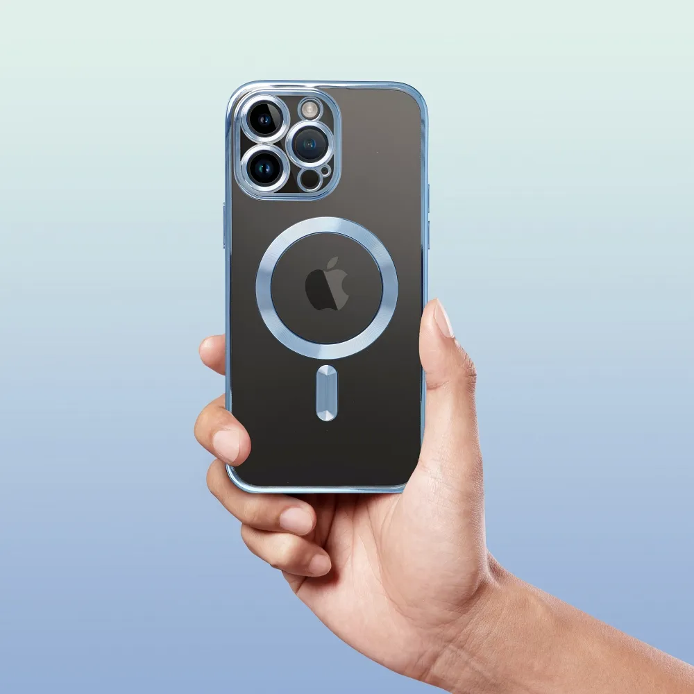 ELECTRO MAG COVER case compatible with MagSafe for IPHONE 11 Pro blue - Image 3
