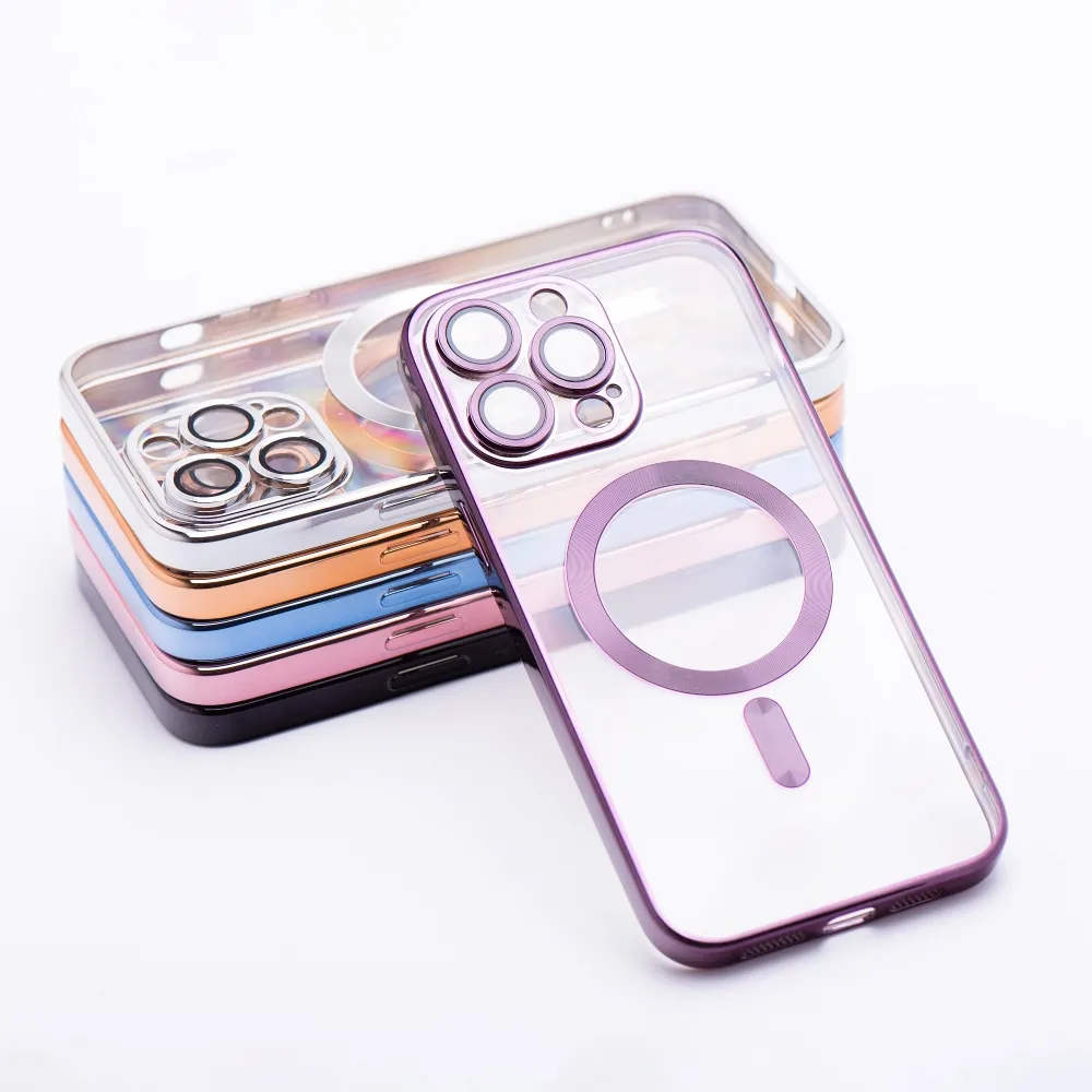 ELECTRO MAG COVER case compatible with MagSafe for IPHONE 12 silver - Image 8