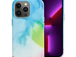 LEATHER MAG COVER case for IPHONE 13 Pro color splash
