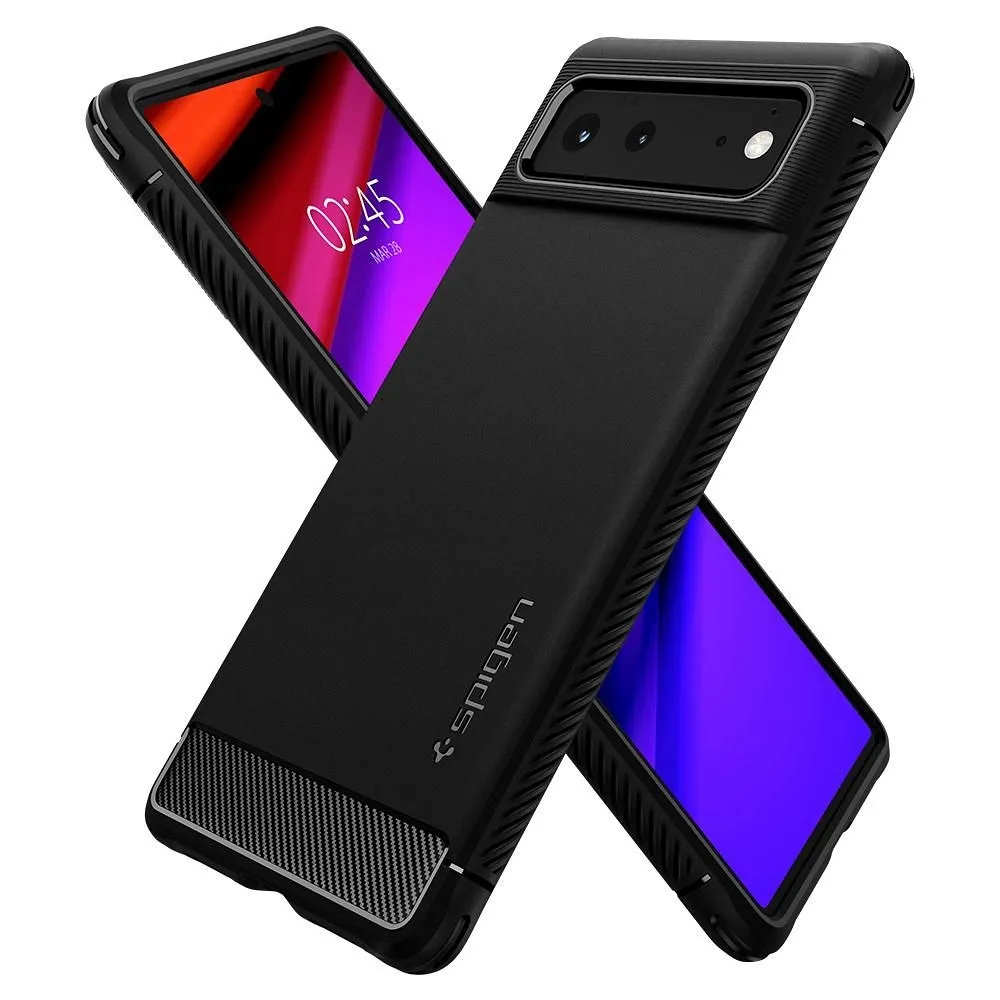 SPIGEN Rugged Armor case for GOOGLE PIXEL 6 matte black - Image 7