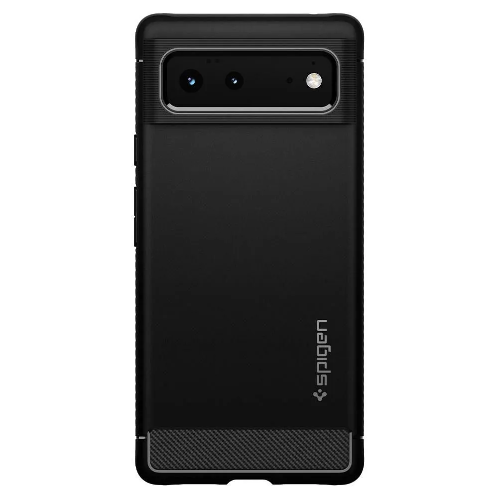 SPIGEN Rugged Armor case for GOOGLE PIXEL 6 matte black - Image 2