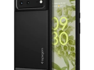 SPIGEN Rugged Armor case for GOOGLE PIXEL 6 matte black