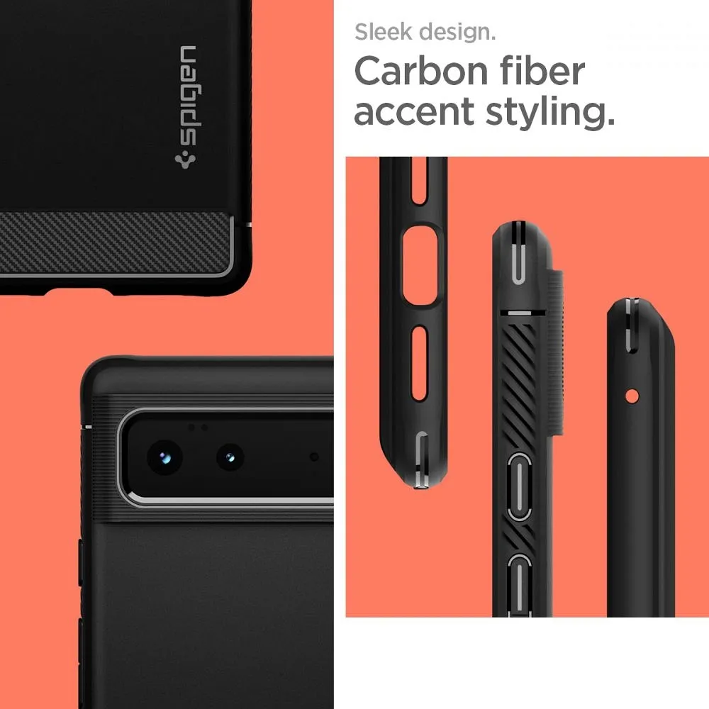 SPIGEN Rugged Armor case for GOOGLE PIXEL 6 matte black - Image 10