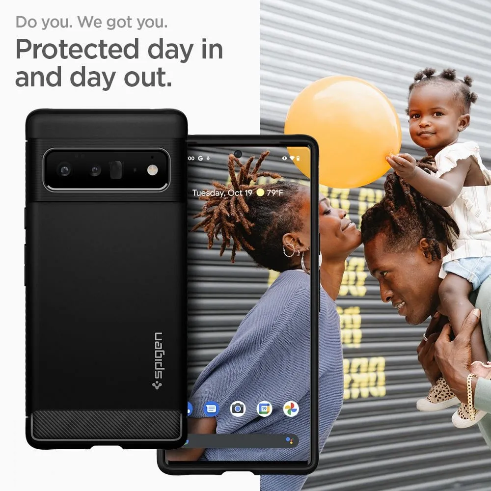 SPIGEN Rugged Armor for GOOGLE PIXEL 6 PRO matte black - Image 9