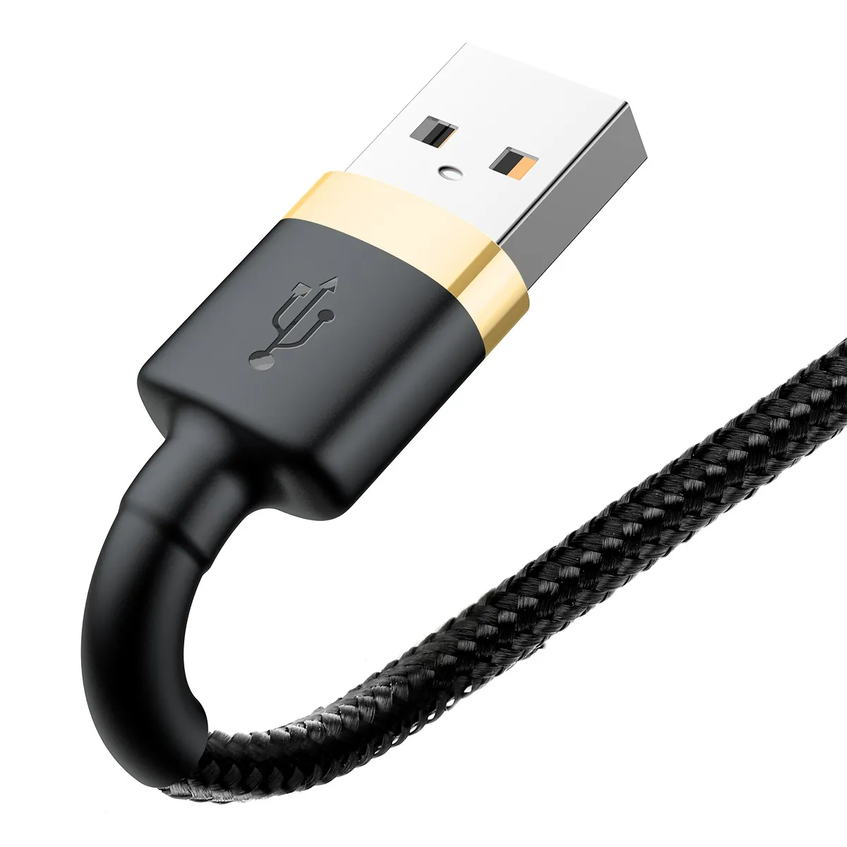 BASEUS cable USB A to Lightning 1,5A Cafule CALKLF-CV1 2 m black gold - Image 3