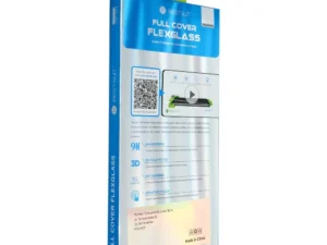 Bestsuit Flexible Hybrid Glass 5D for Samsung Galaxy S23+ black (Hot Bending) - working fingerprint scanner
