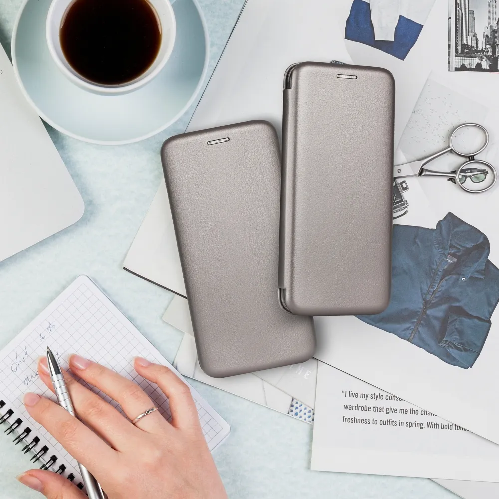 ELEGANCE book case for XIAOMI Redmi Note 12 Pro Plus 5G grey - Image 8