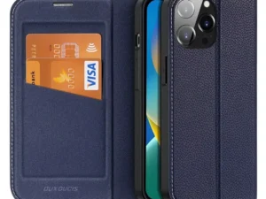 DUX DUCIS wallet case SKIN X2 for IPHONE 14 Pro Max blue