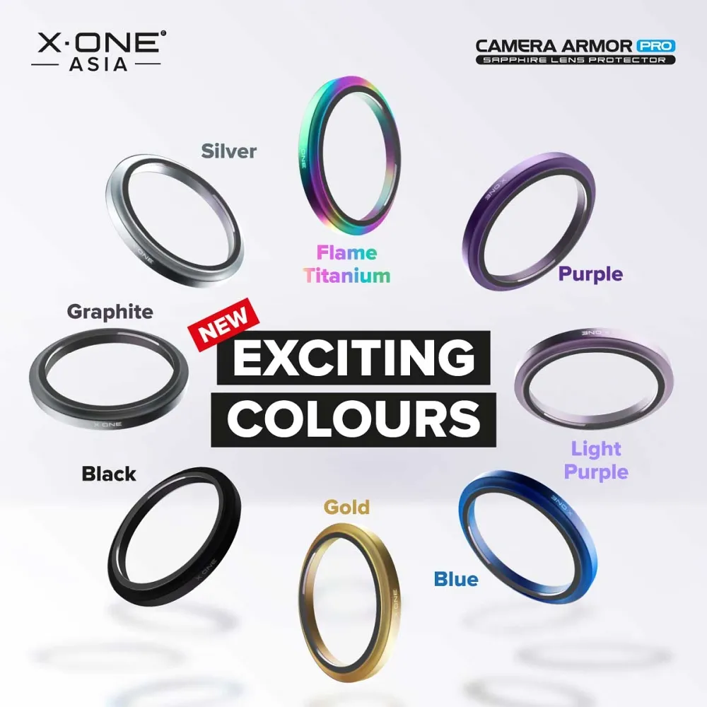 X-ONE Sapphire Camera Armor Pro - for iPhone 13 Pro/13 Pro Max - Image 10