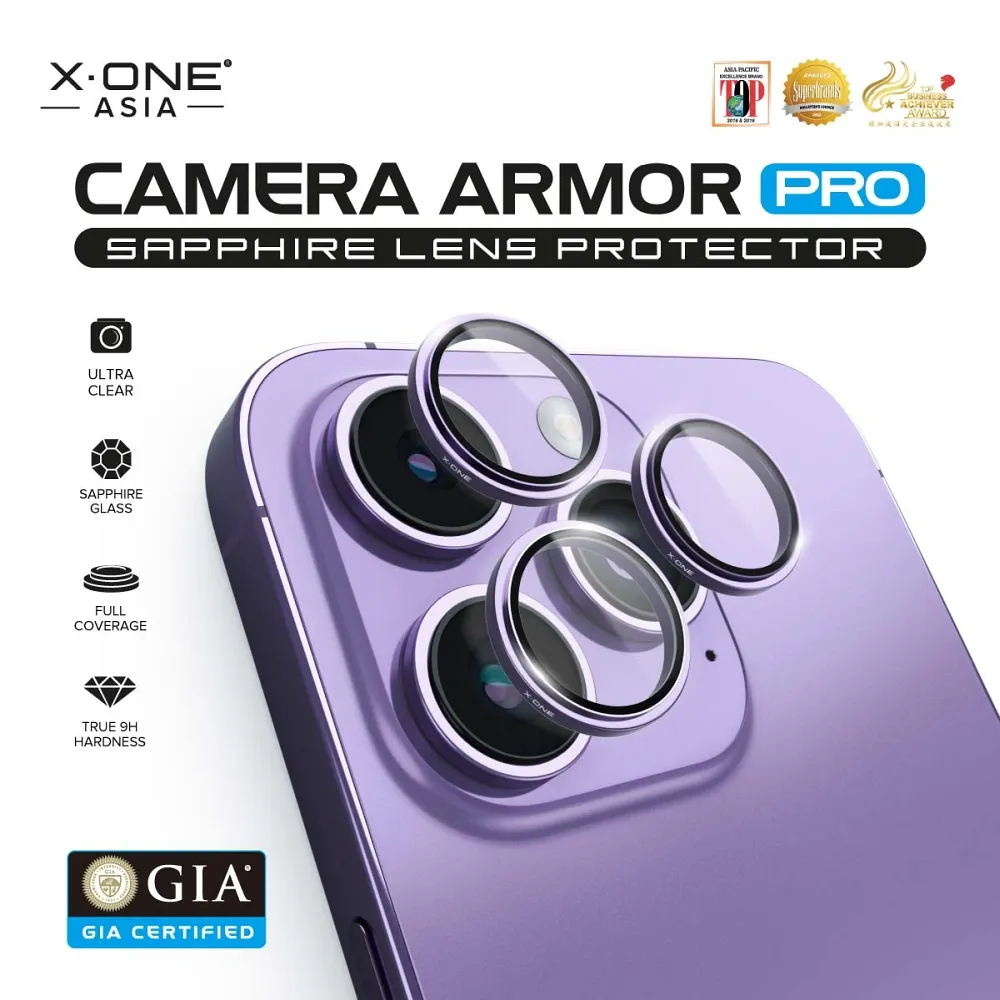 X-ONE Sapphire Camera Armor Pro - for iPhone 13 Pro/13 Pro Max - Image 3