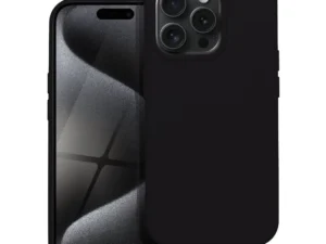 SILICONE case for IPHONE 15 Pro black