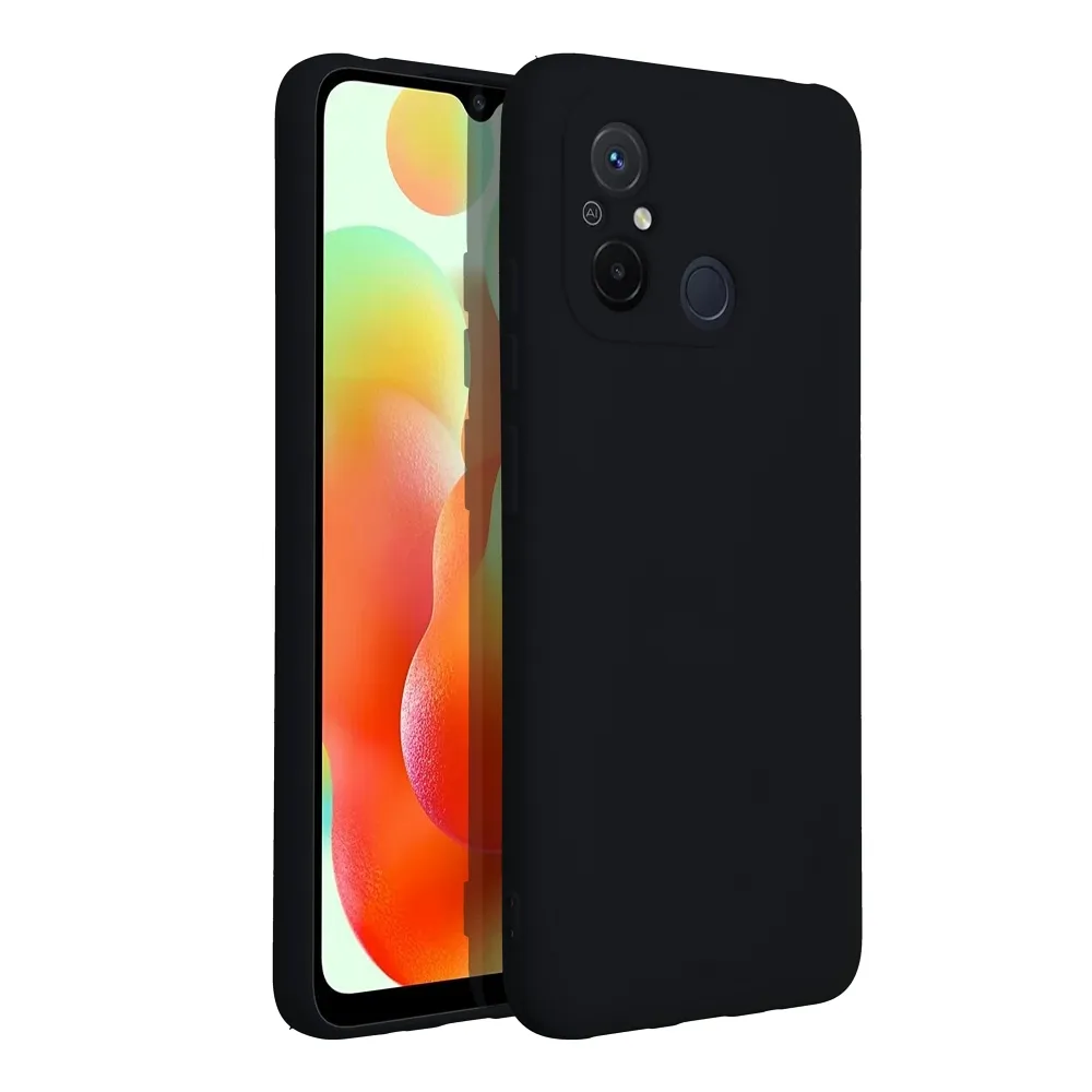 Xiaomi Redmi 12C szilikon tok, fekete - Image 2