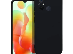 SZILIKON tok a XIAOMI Redmi 12C-hez, fekete