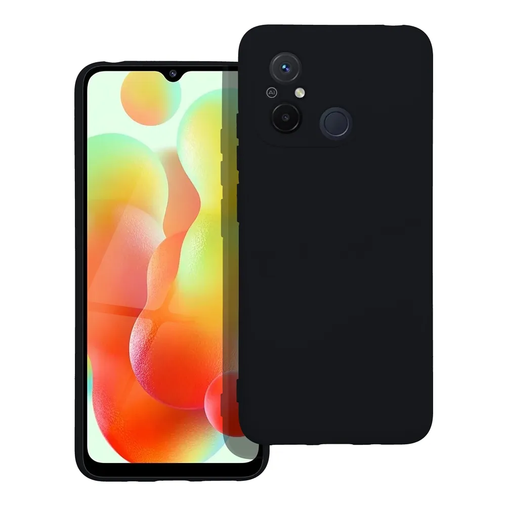 Xiaomi Redmi 12C szilikon tok, fekete