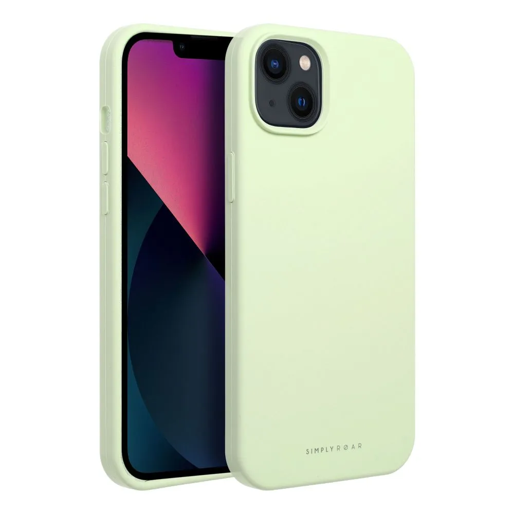 Roar Cloud-Skin Case - for iPhone 13 Light green - Image 2