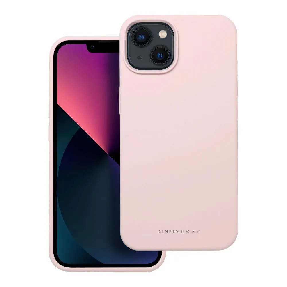 Roar Cloud-Skin Case - for iPhone 13 Light Pink