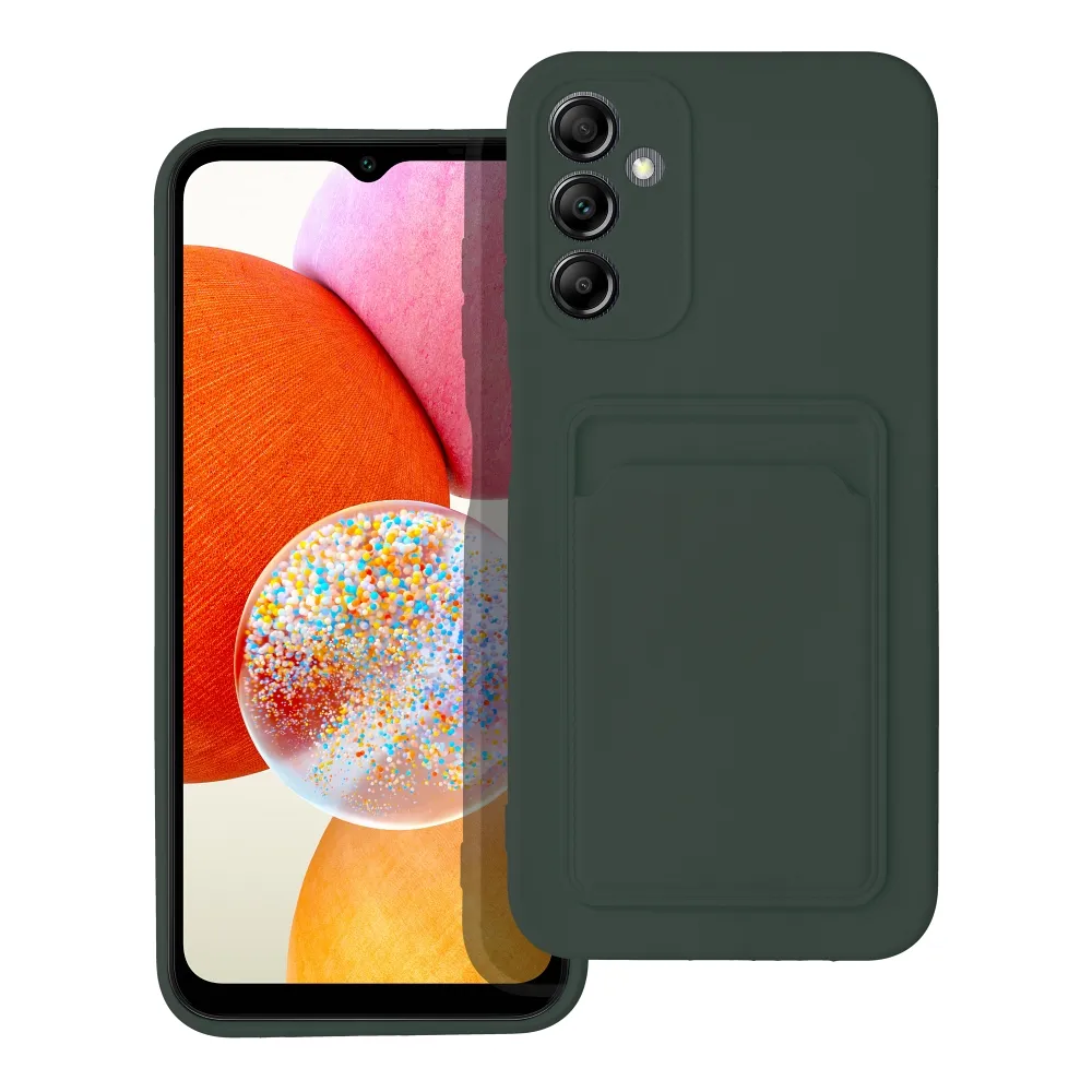 CARD case for SAMSUNG A14 5G / A14 4G green
