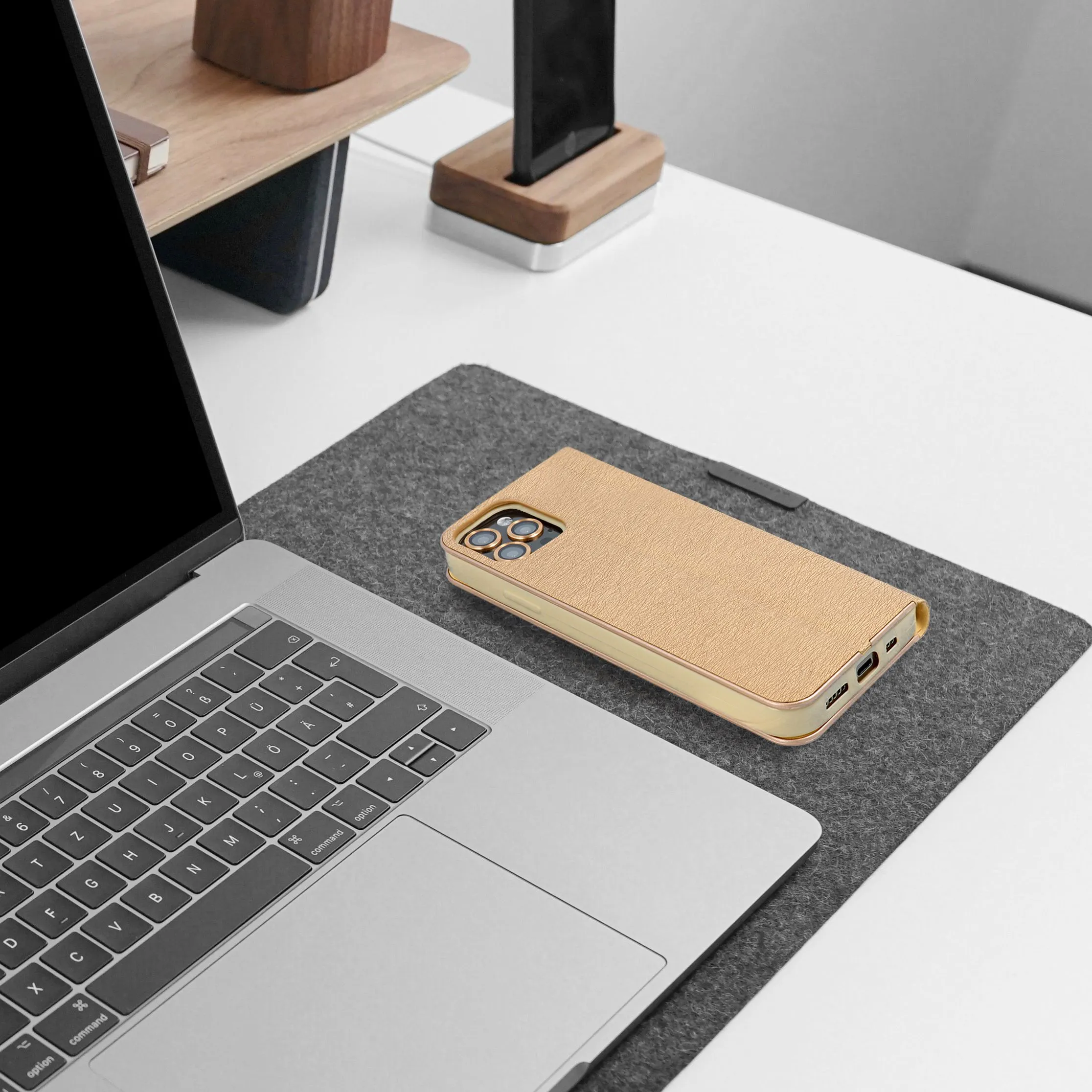 LUNA Book Gold for Xiaomi Redmi 12C gold - Image 8