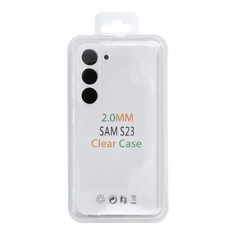 CLEAR tok, 2 mm vastag, SAMSUNG A14 4G-hez (kamera védelem), átlátszó - Image 6