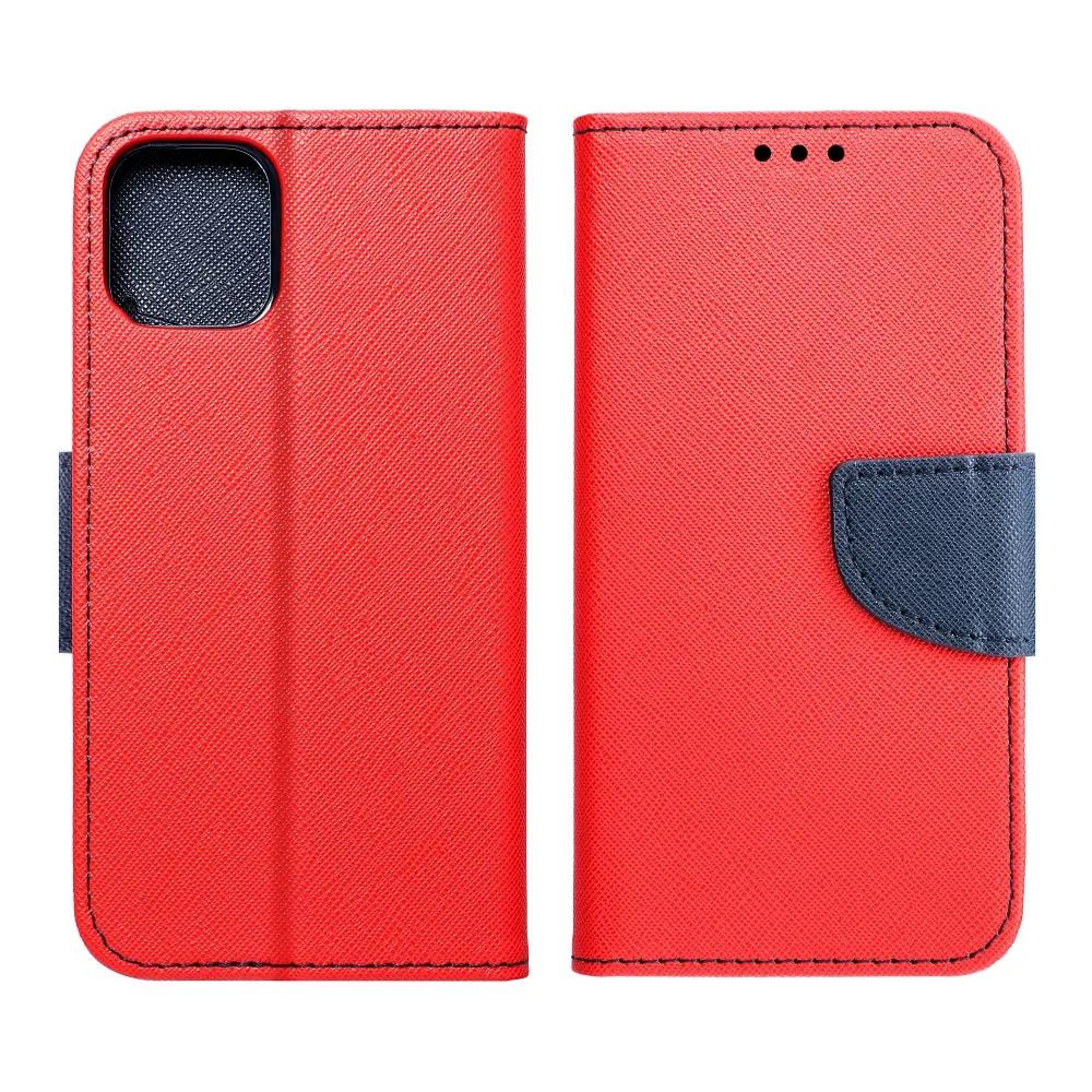 FANCY Book case for XIAOMI Redmi Note 12 Pro 5G red / navy - Image 5