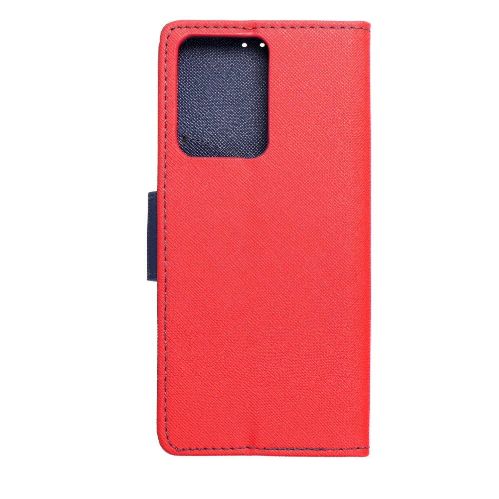 FANCY Book case for XIAOMI Redmi Note 12 Pro 5G red / navy - Image 2
