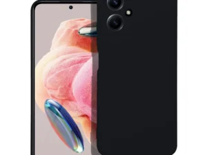 SILICONE case for XIAOMI Redmi Note 12 5G black