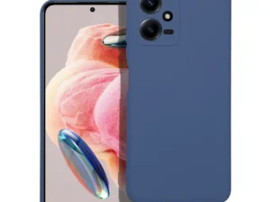 SILICONE case for XIAOMI Redmi Note 12 5G blue