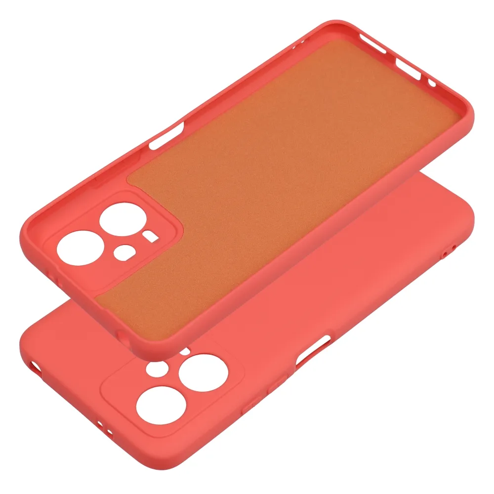 SILICONE case for XIAOMI Redmi Note 12 5G peach - Image 3