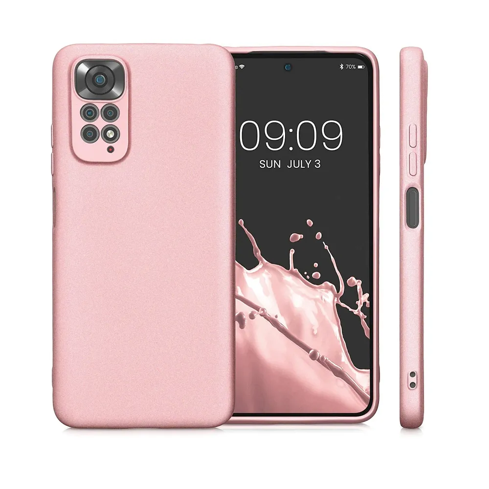 METALLIC Case for XIAOMI Redmi 12C pink - Image 3