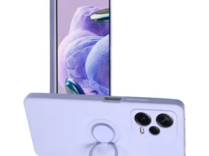 SILICONE RING case for XIAOMI Redmi Note 12 Pro Plus 5G violet